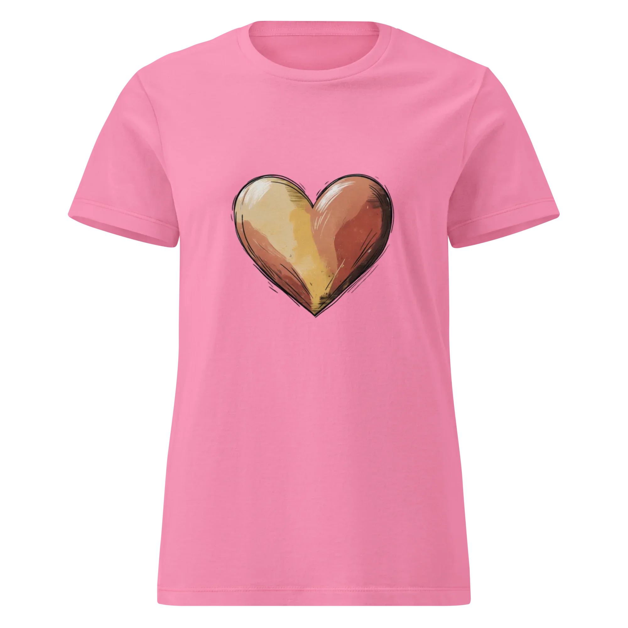 HEART OF EARTH women’s t-shirt - - Printoo Shop -