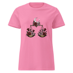 MOON BALANCE women's t-shirt - Azalea / S - Printoo Shop - 9894625_22174