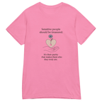 SENSITIVE women’s t-shirt - Azalea / S - Printoo Shop - 3664742_22174