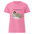 TOO COZY TO FUNCTION women's t-shirt - Azalea / S - Printoo Shop - 4502510_22174