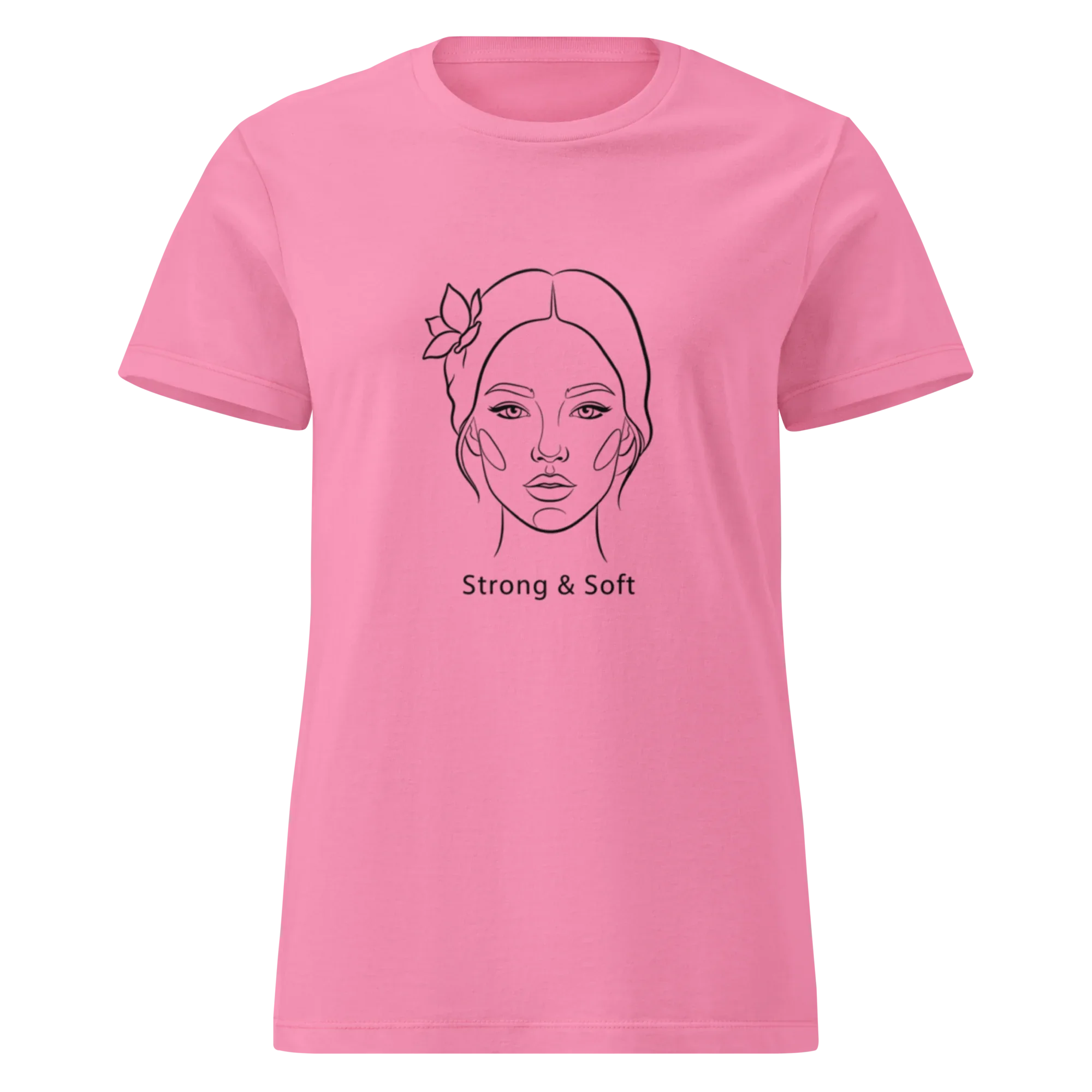 STRONG & SOFT women's t-shirt - - Printoo Shop -