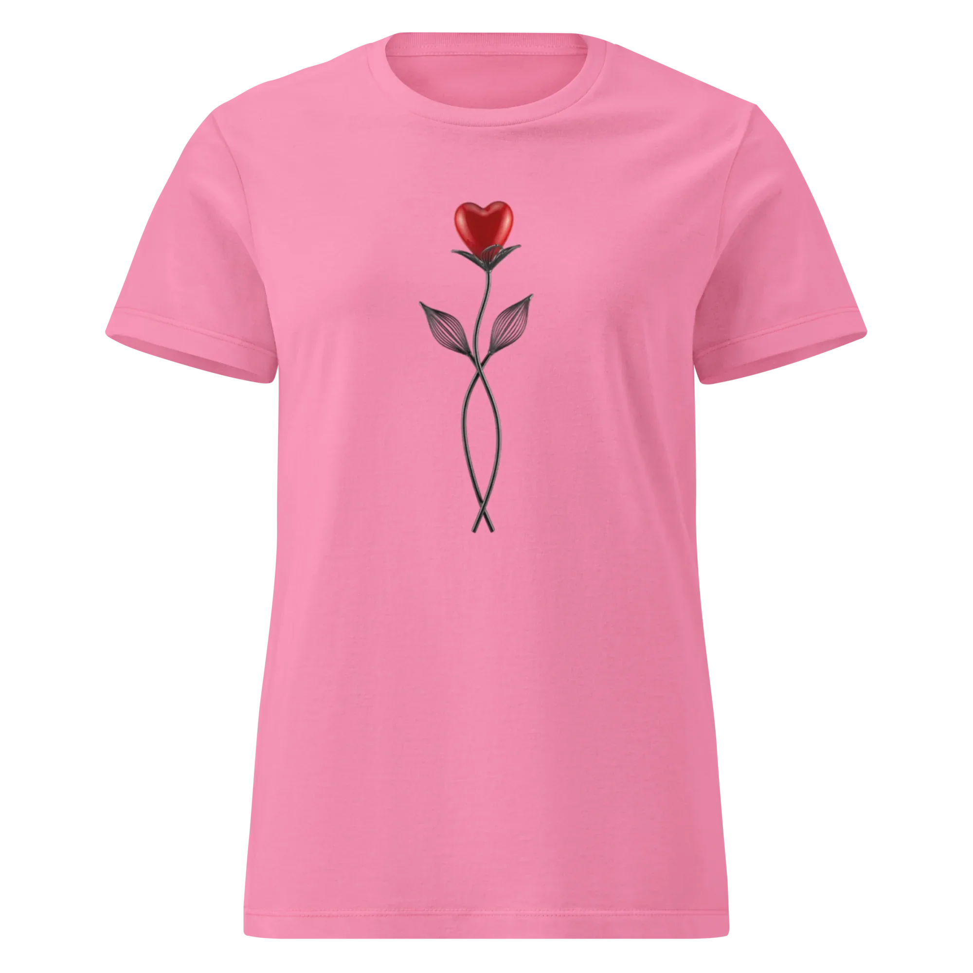 METAL BLOOM LOVE women's t-shirt - Azalea / S - Printoo Shop - 6392718_22174
