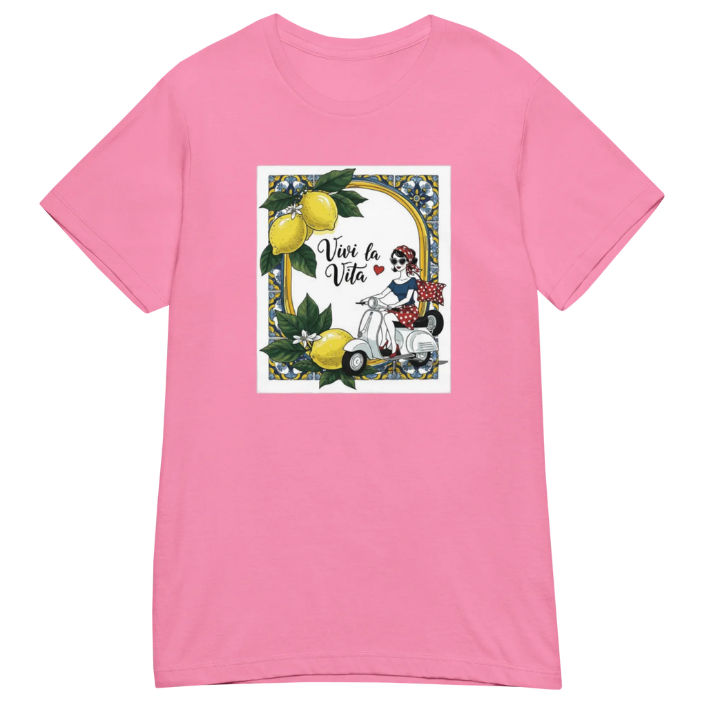 LIVE LIFE women's t-shirt - Heliconia / S - Printoo Shop - 6060576_22177