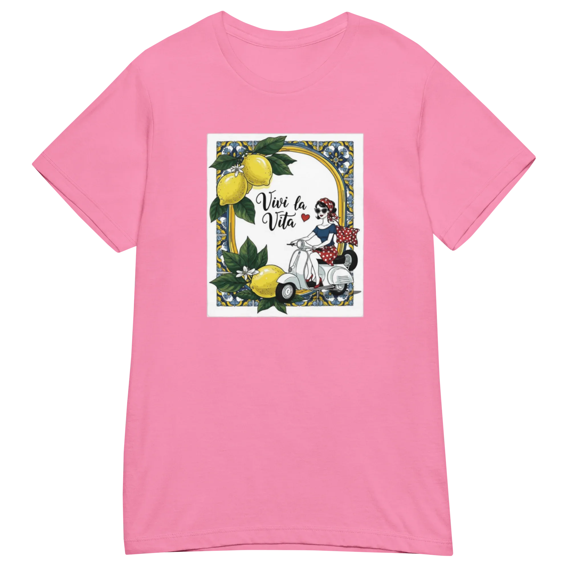 LIVE LIFE women's t-shirt - Heliconia / S - Printoo Shop - 6060576_22177