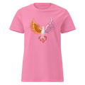 FIRE & BLOOM women's t-shirt - Azalea / S - Printoo Shop - 6928077_22174