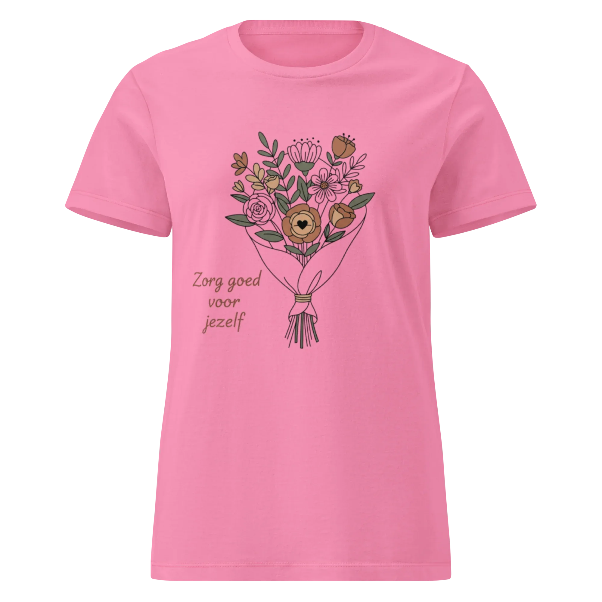 SELF-CARE MOTIVATION women'st-shirt - Azalea / S - Printoo Shop - 3709809_22174