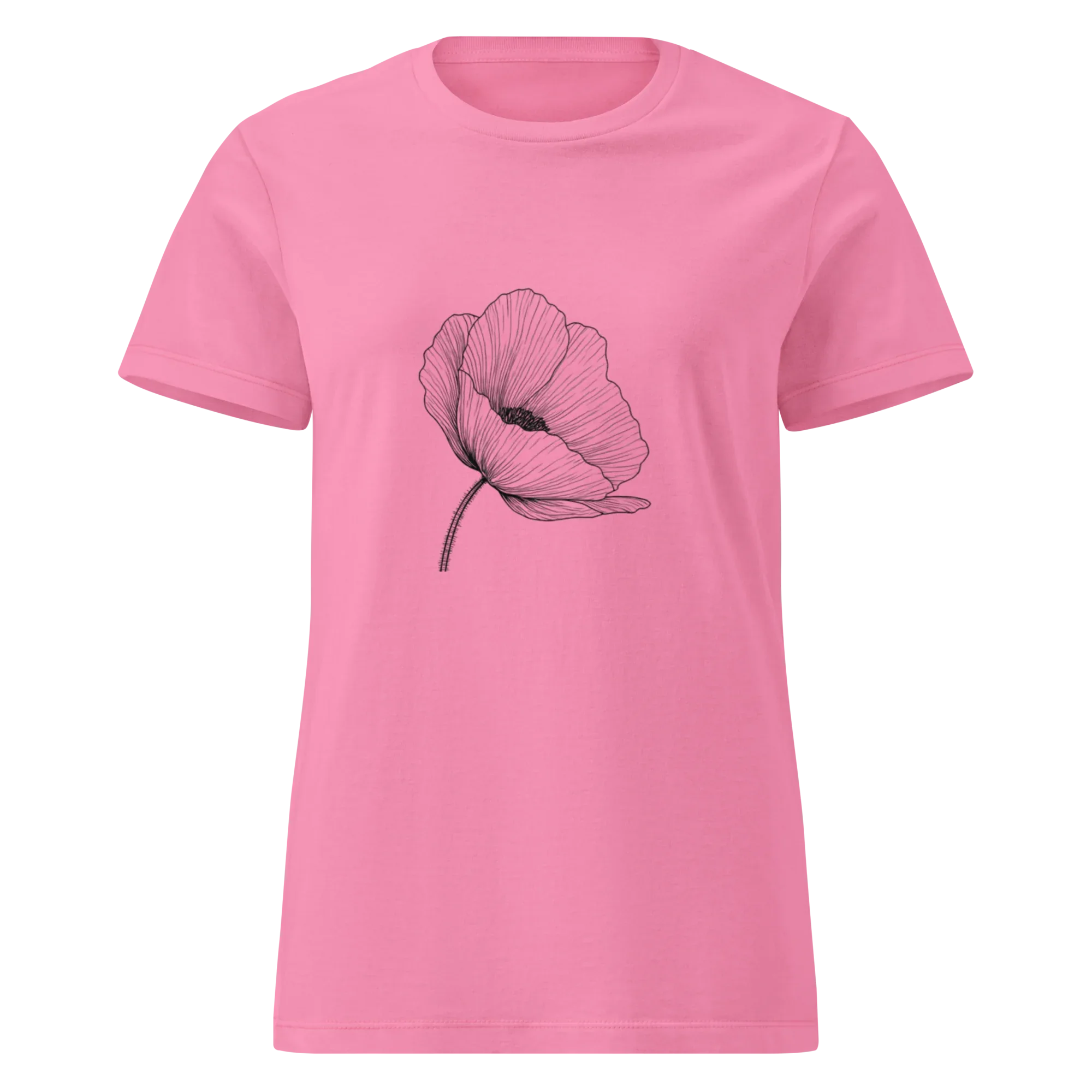 DANDELION women's t-shirt - Azalea / S - Printoo Shop - 7786627_22174