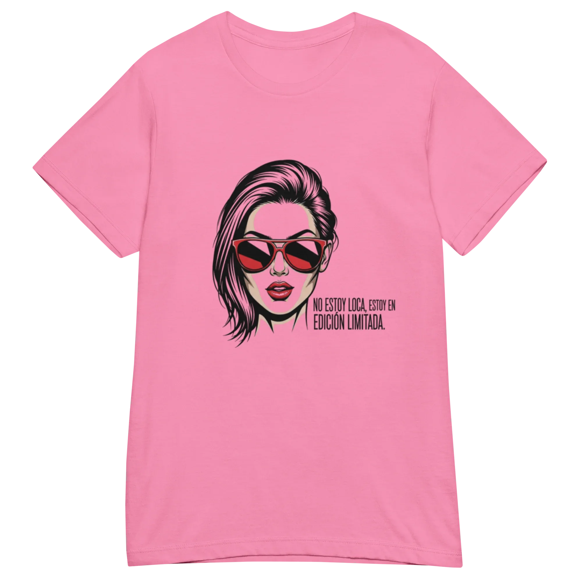 NO ESTOY LOCA women's t-shirt - Red / S - Printoo Shop - 8408217_22182