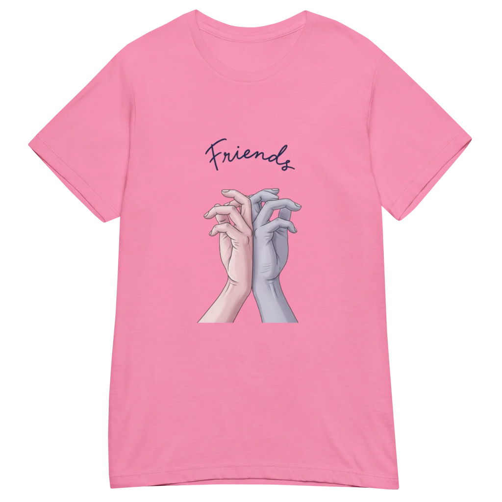 FRIENDS TOGETHER women’s t-shirt - Red / S - Printoo Shop - 2186774_22182