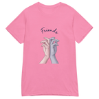 FRIENDS TOGETHER women’s t-shirt - Red / S - Printoo Shop - 2186774_22182