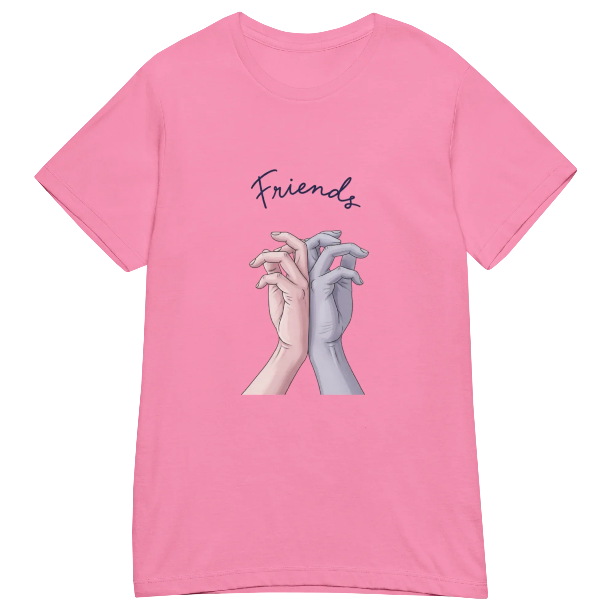 FRIENDS TOGETHER women’s t-shirt - Red / S - Printoo Shop - 2186774_22182