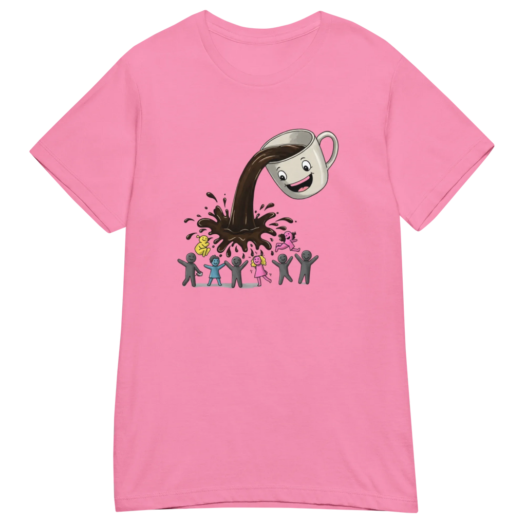 COFFEE RAIN women’s t-shirt - Heliconia / S - Printoo Shop - 5484587_22177