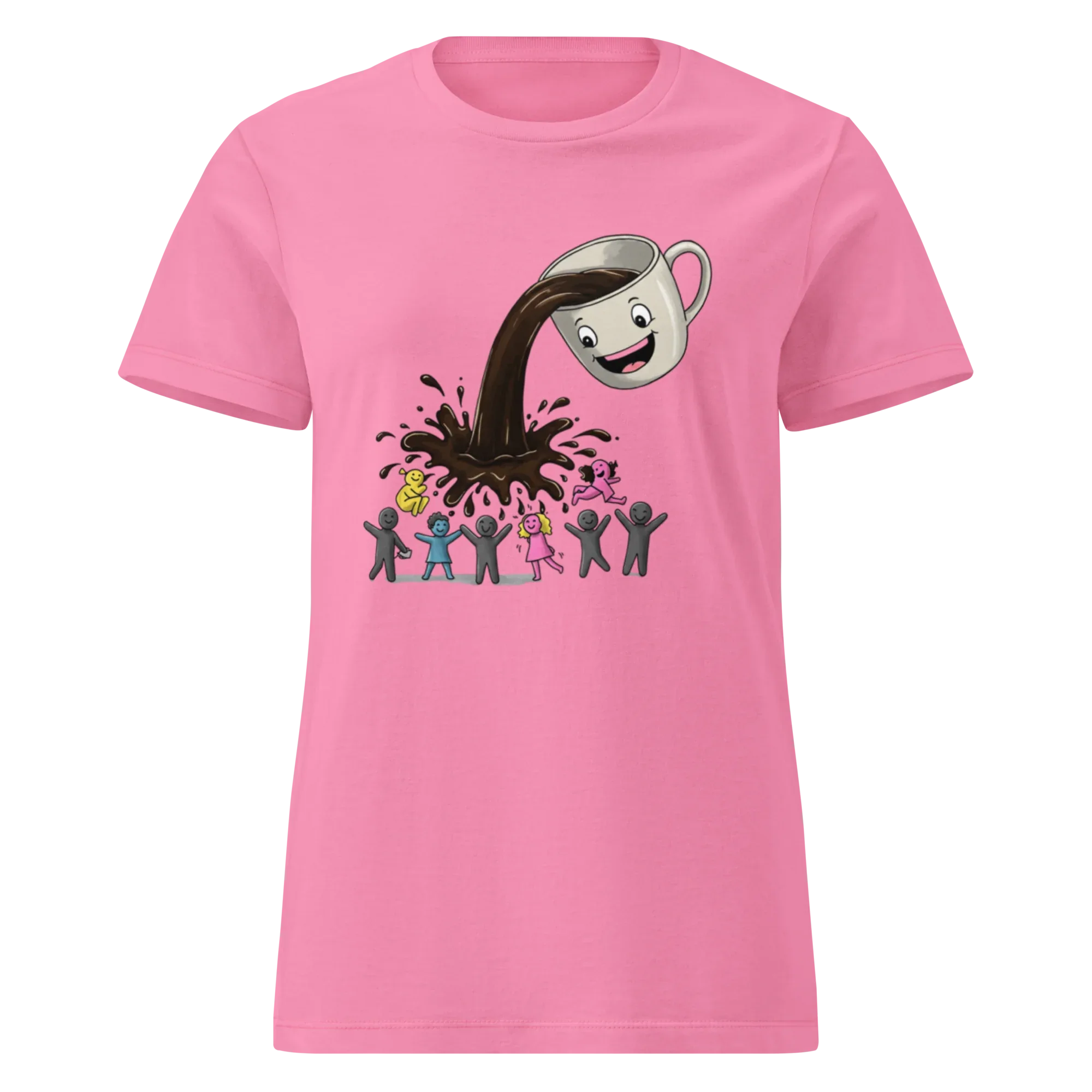 COFFEE RAIN women’s t-shirt - - Printoo Shop -