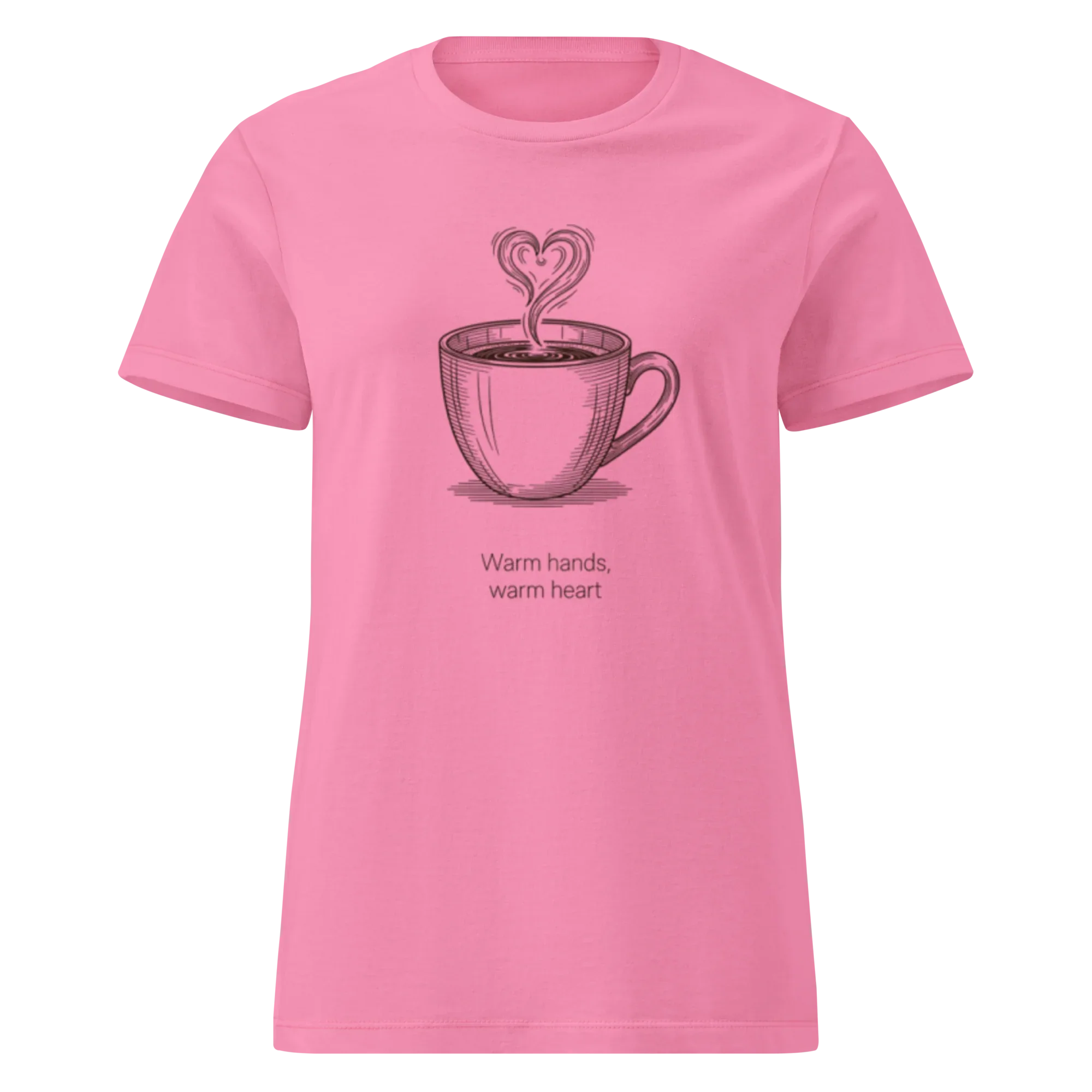 WARM HANDS WARM HEART women’s t-shirt - - Printoo Shop -