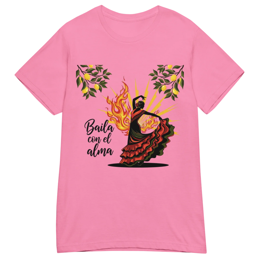 LATIN DANCE STYLE women’s t-shirt - Heliconia / S - Printoo Shop - 4345676_22177