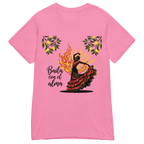LATIN DANCE STYLE women’s t-shirt - Heliconia / S - Printoo Shop - 4345676_22177