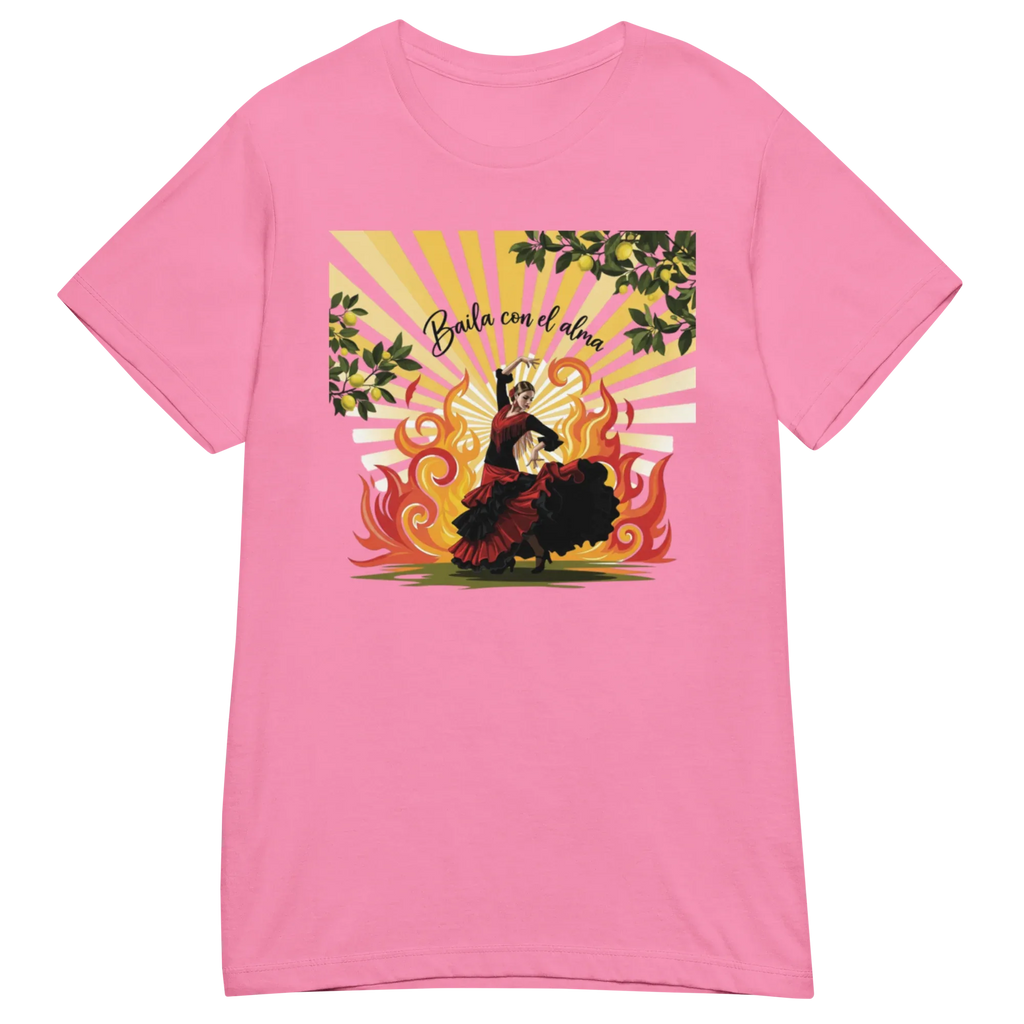 DANCE WITH YOUR SOUL women’s t-shirt - Heliconia / S - Printoo Shop - 2054301_22177