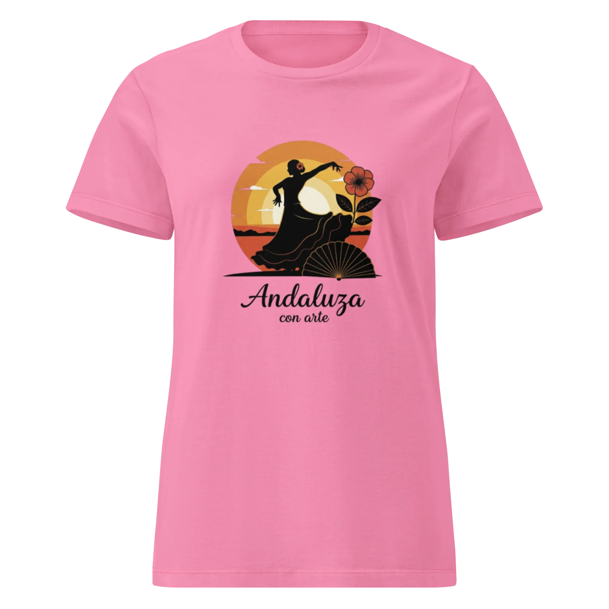 ANDALUZA CON ARTE women’s t-shirt - Printoo Shop - - t-shirt, unisex, Women's Basic Softstyle T-Shirt | Gildan 64000L