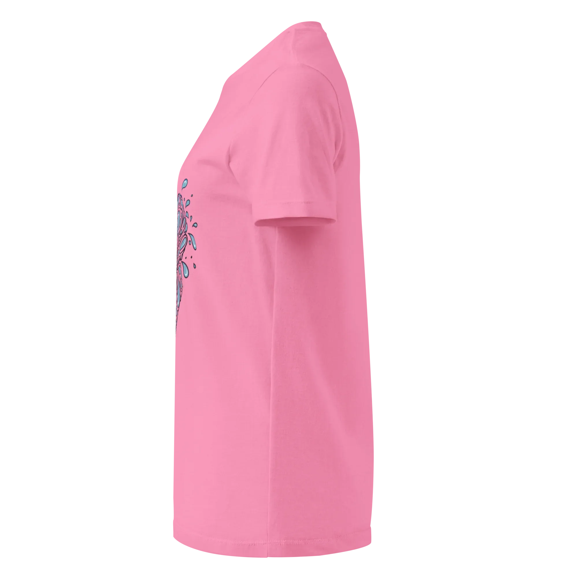 HEART OF DROPLETS women’s t-shirt - Red / S - Printoo Shop - 3670387_22182