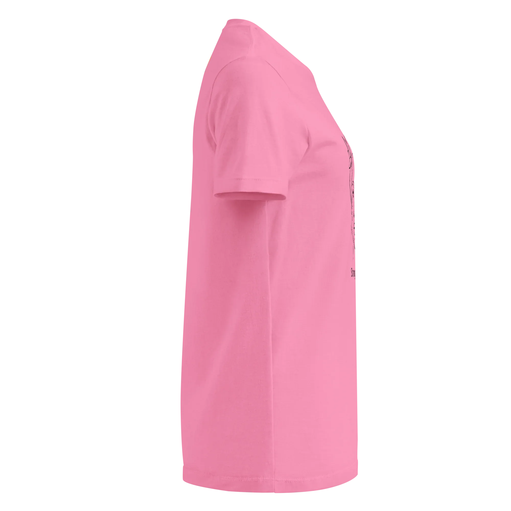 STRONG & SOFT women's t-shirt - Red / S - Printoo Shop - 1012977_22182