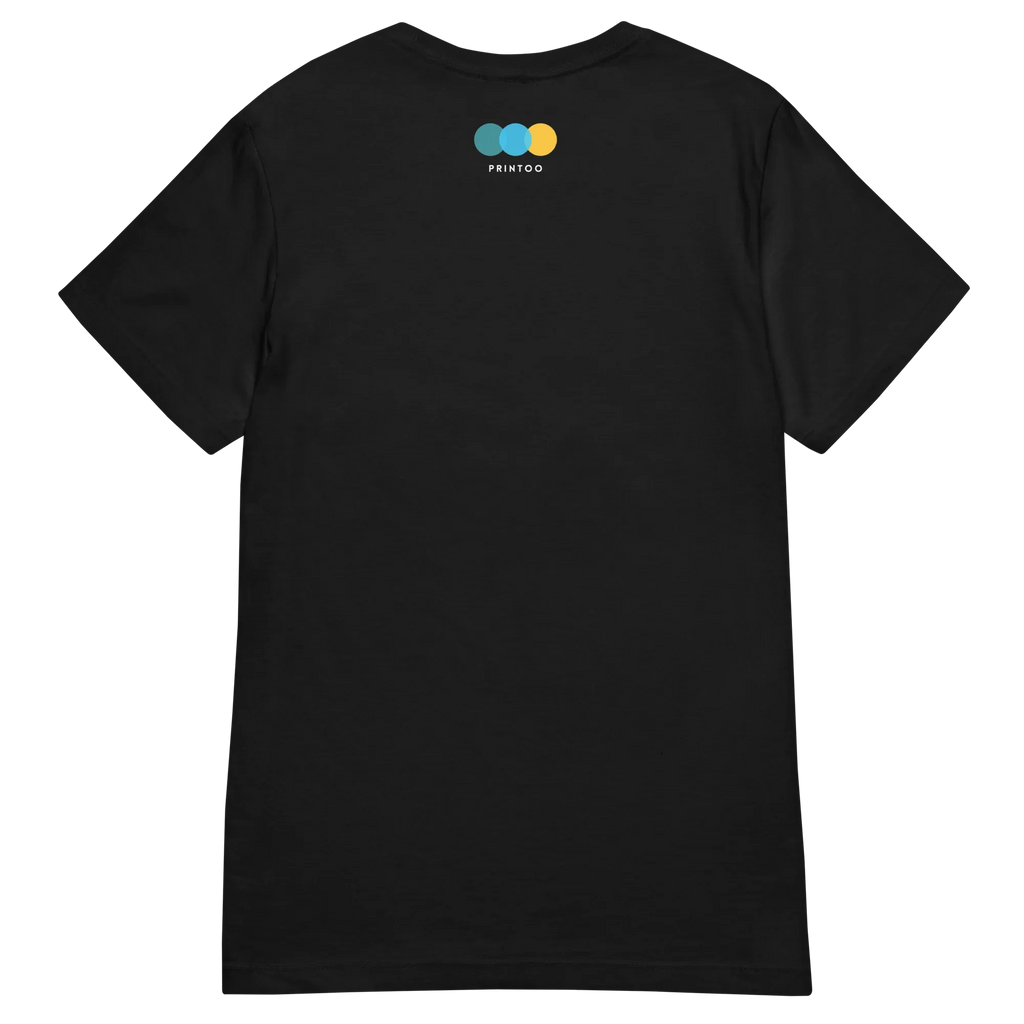 VIVE LENTO AMA FUERTE women's t-shirt - Black / S - Printoo Shop - 1737814_22175