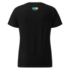 VIVE LENTO AMA FUERTE women's t-shirt - Black / S - Printoo Shop - 1737814_22175