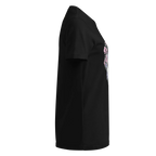 FLOWER HEART GIRL women’s t-shirt - Black / S - Printoo Shop - 3966053_22175