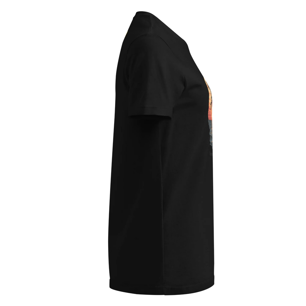 VIVE LENTO AMA FUERTE women's t-shirt - Black / S - Printoo Shop - 1737814_22175