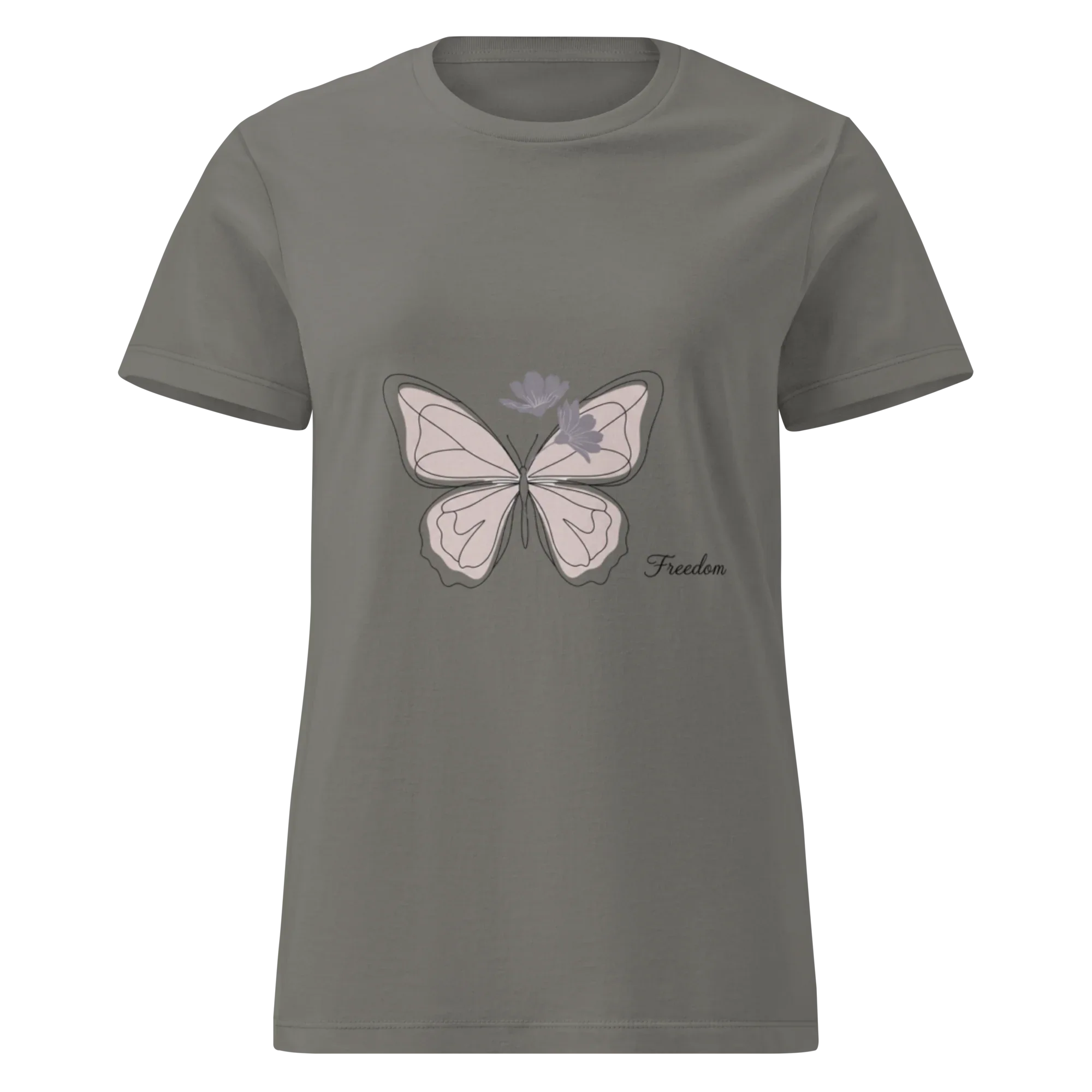 FREEDOM BUTTERFLY women’s t-shirt - - Printoo Shop -