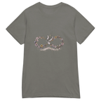 DOVE FLORAL SYMBOL women’s t-shirt - Red / S - Printoo Shop - 9945865_22182