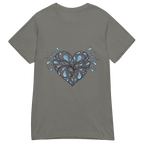 HEART OF DROPLETS women’s t-shirt - Red / S - Printoo Shop - 3670387_22182