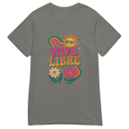 VIVE LIBRE t-shirt - Red / S - Printoo Shop - 6798672_22182