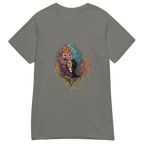 HEART OF A LION women’s t-shirt - Red / S - Printoo Shop - 5041022_22182