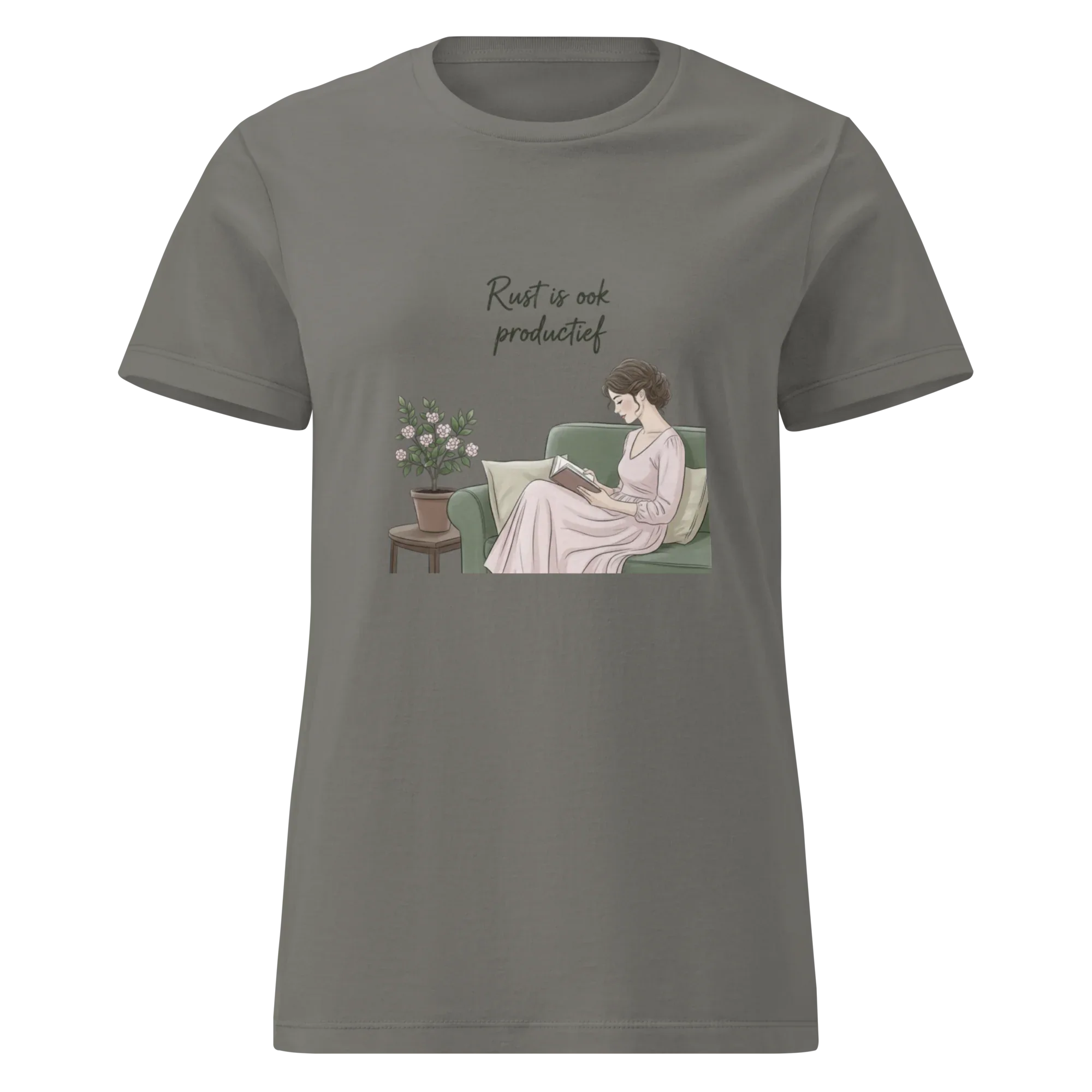 REST IS ALSO PRODUCTIVE women’s t-shirt - - Printoo Shop -