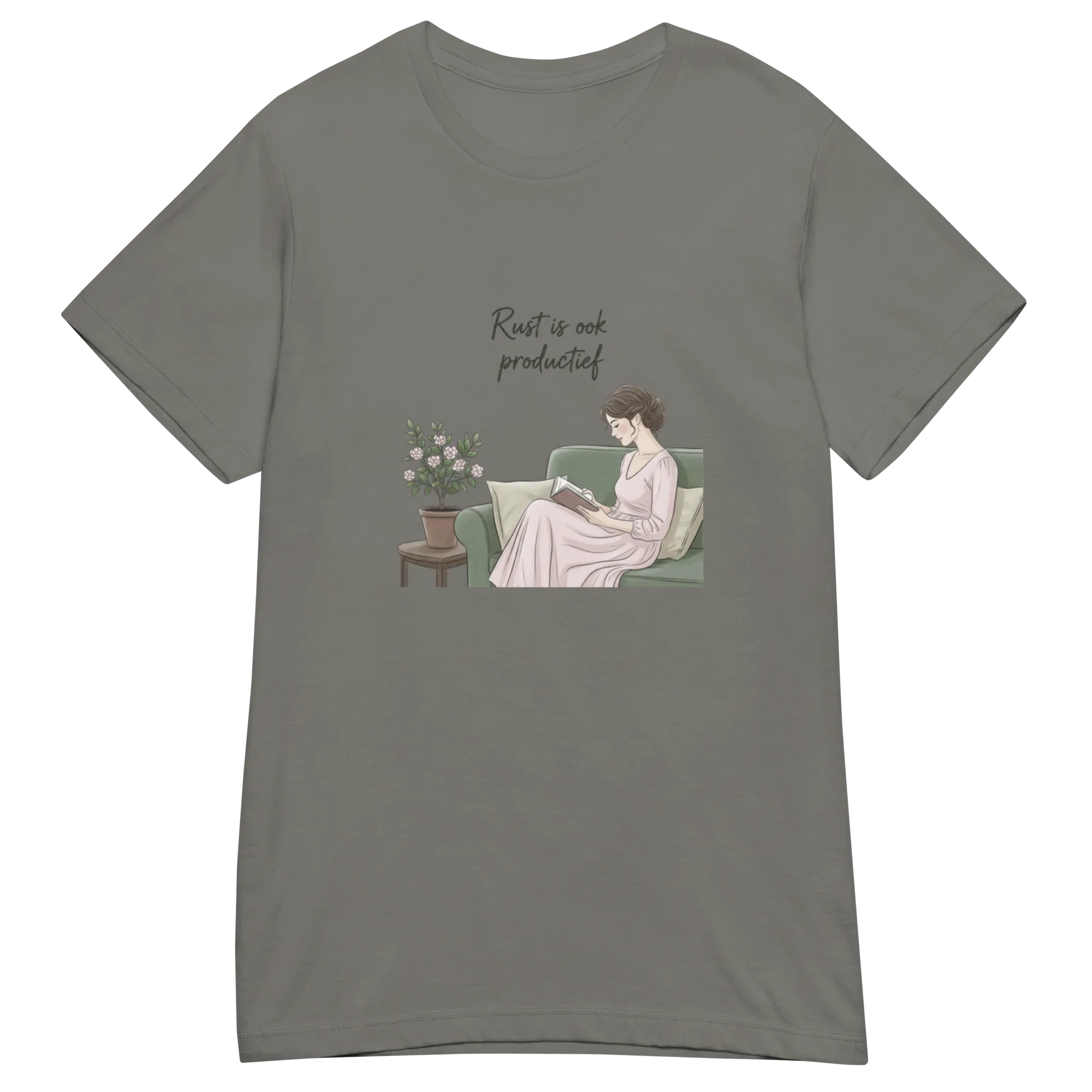 REST IS ALSO PRODUCTIVE women’s t-shirt - - Printoo Shop -