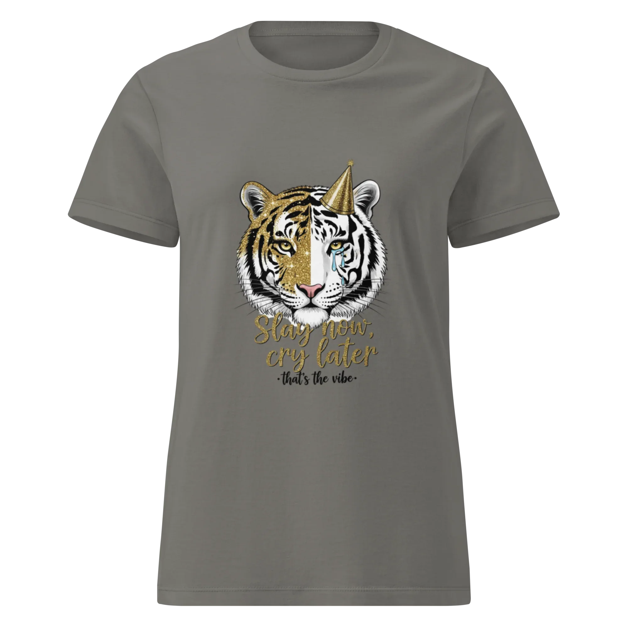 CRY LATER women’s t-shirt - - Printoo Shop -