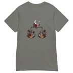 MOON BALANCE women's t-shirt - Charcoal / S - Printoo Shop - 9894625_22176