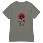 UNTIL THE LAST PETAL FALLS women’s t-shirt - Red / S - Printoo Shop - 8256819_22182