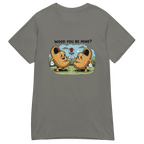 WOOD YOU BE MINE? women's t-shirt - Red / S - Printoo Shop - 6912551_22182