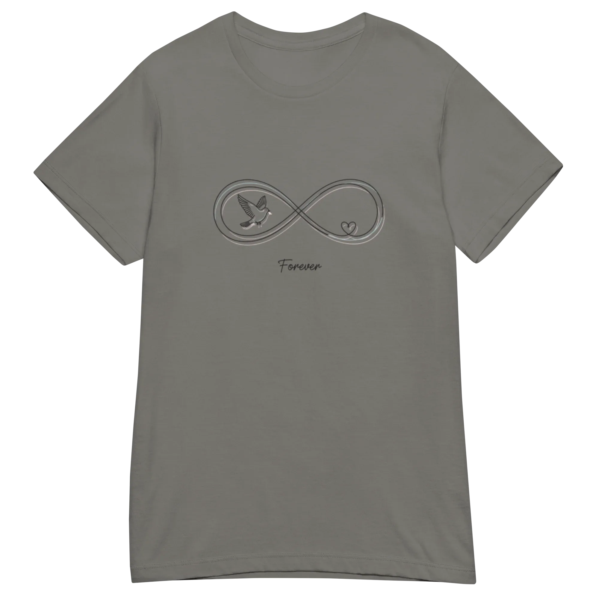 INFINITY HEART women's t-shirt - - Printoo Shop -