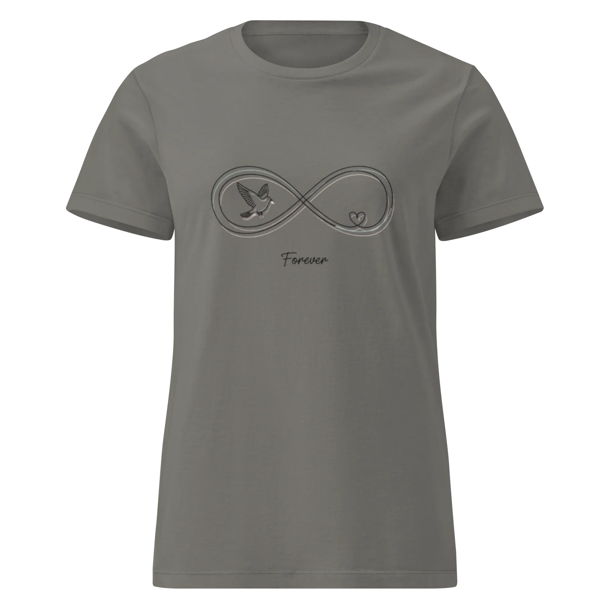 INFINITY HEART women's t-shirt - - Printoo Shop -