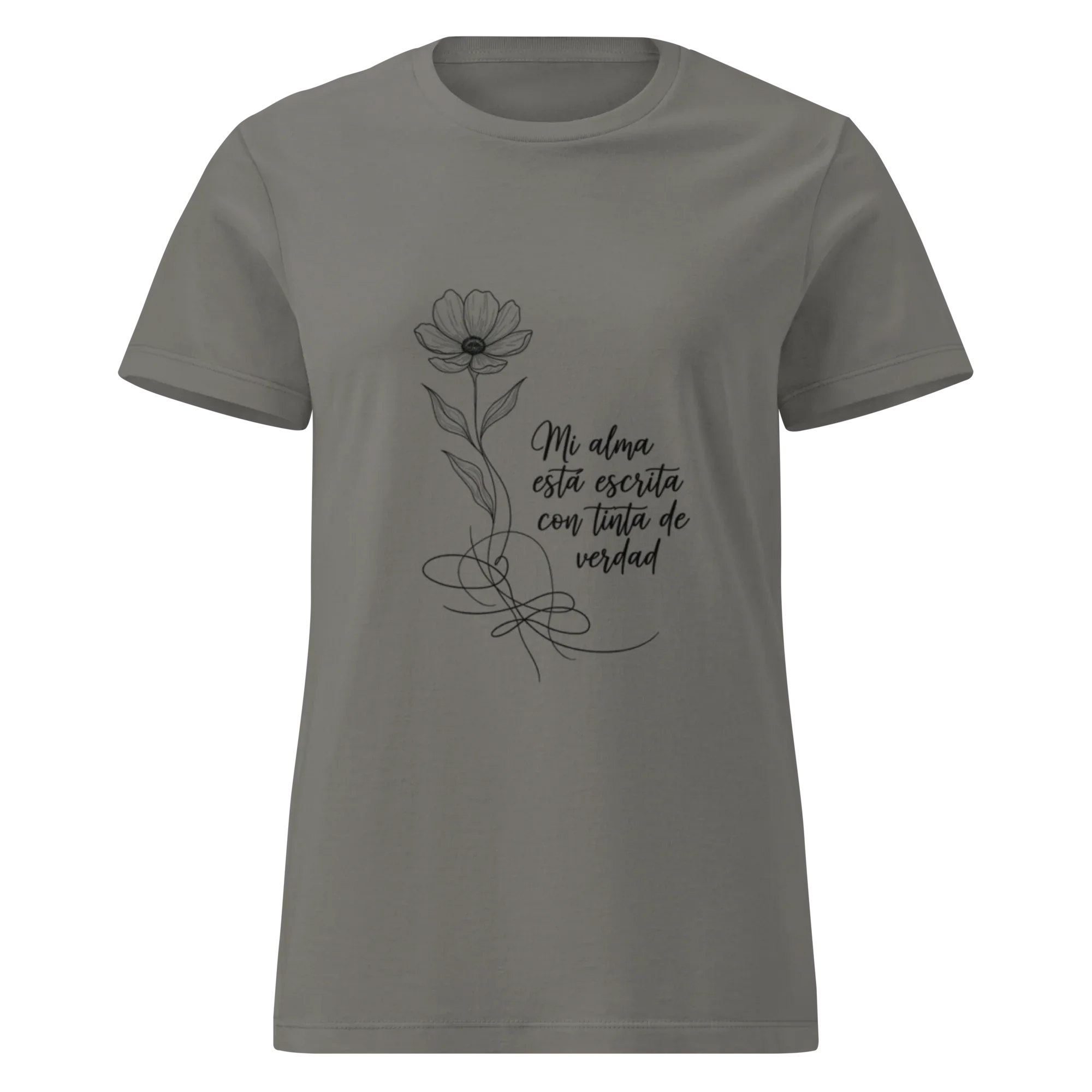 SOUL IN INK women's t-shirt - Charcoal / S - Printoo Shop - 7071320_22176
