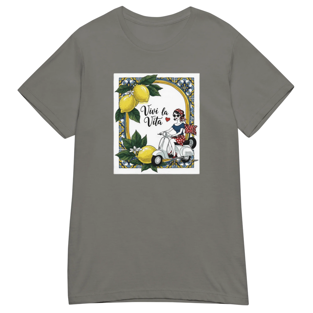 LIVE LIFE women's t-shirt - Heliconia / S - Printoo Shop - 6060576_22177