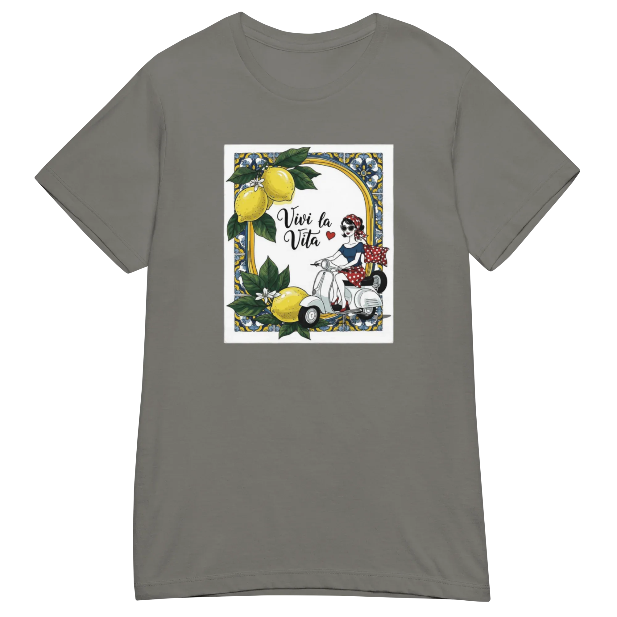 LIVE LIFE women's t-shirt - Heliconia / S - Printoo Shop - 6060576_22177