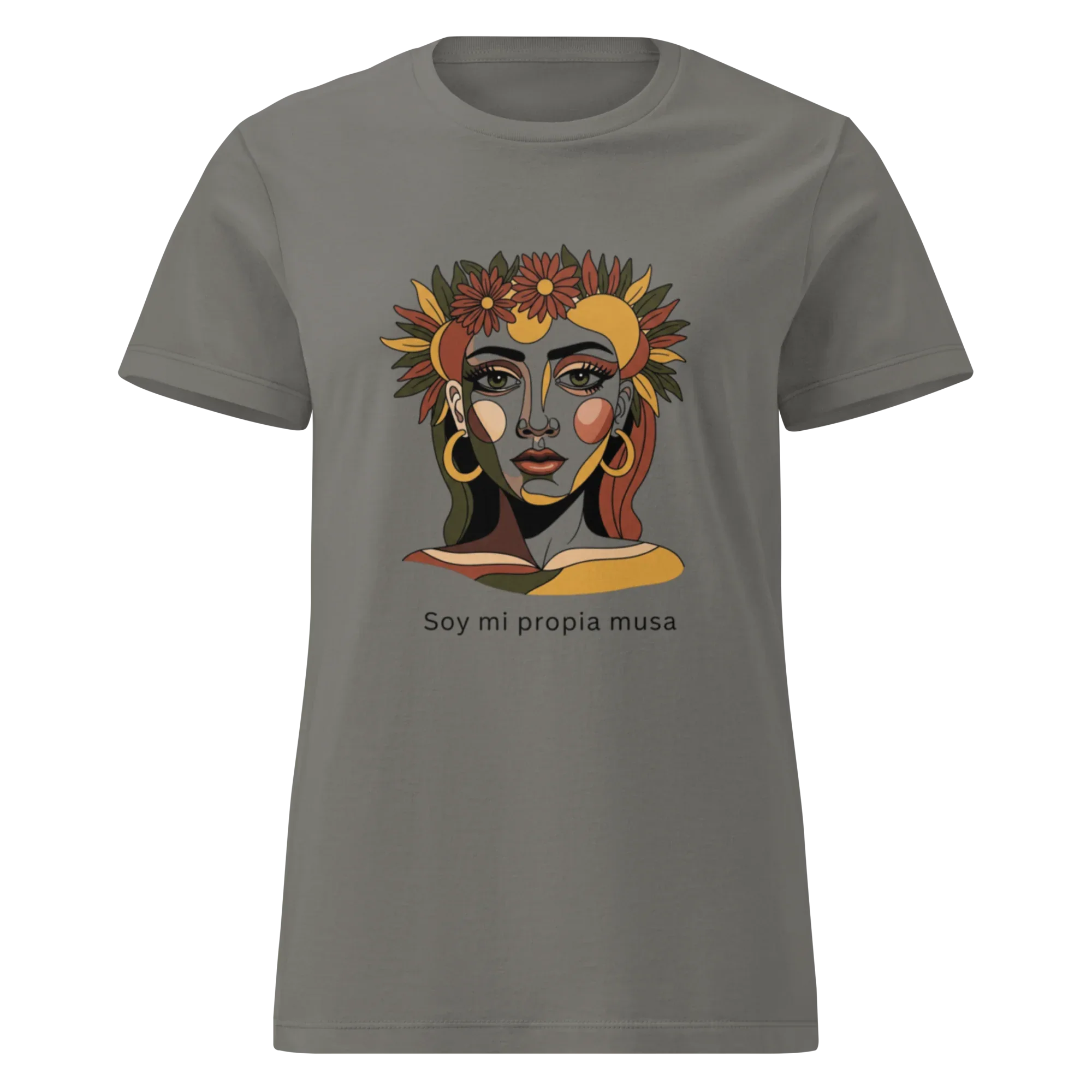 I AM MY OWN MESU women's t-shirt - Charcoal / S - Printoo Shop - 4247224_22176