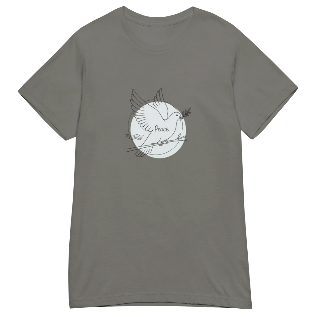 PEACE women's t-shirt - Red / S - Printoo Shop - 2125538_22182