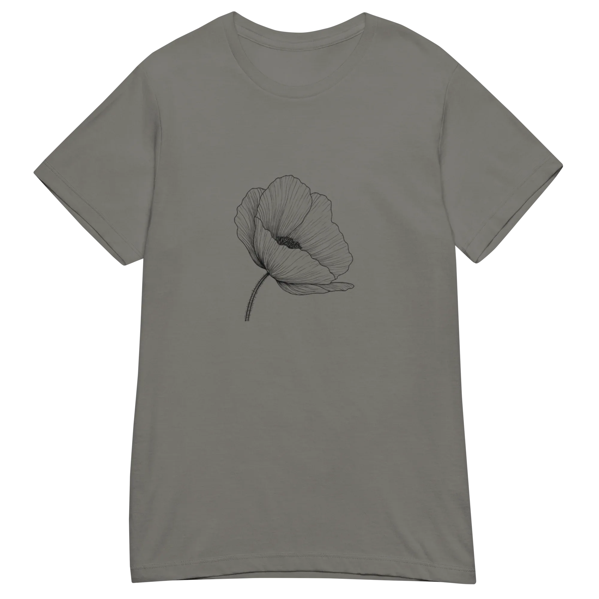 DANDELION women's t-shirt - Red / S - Printoo Shop - 7786627_22182