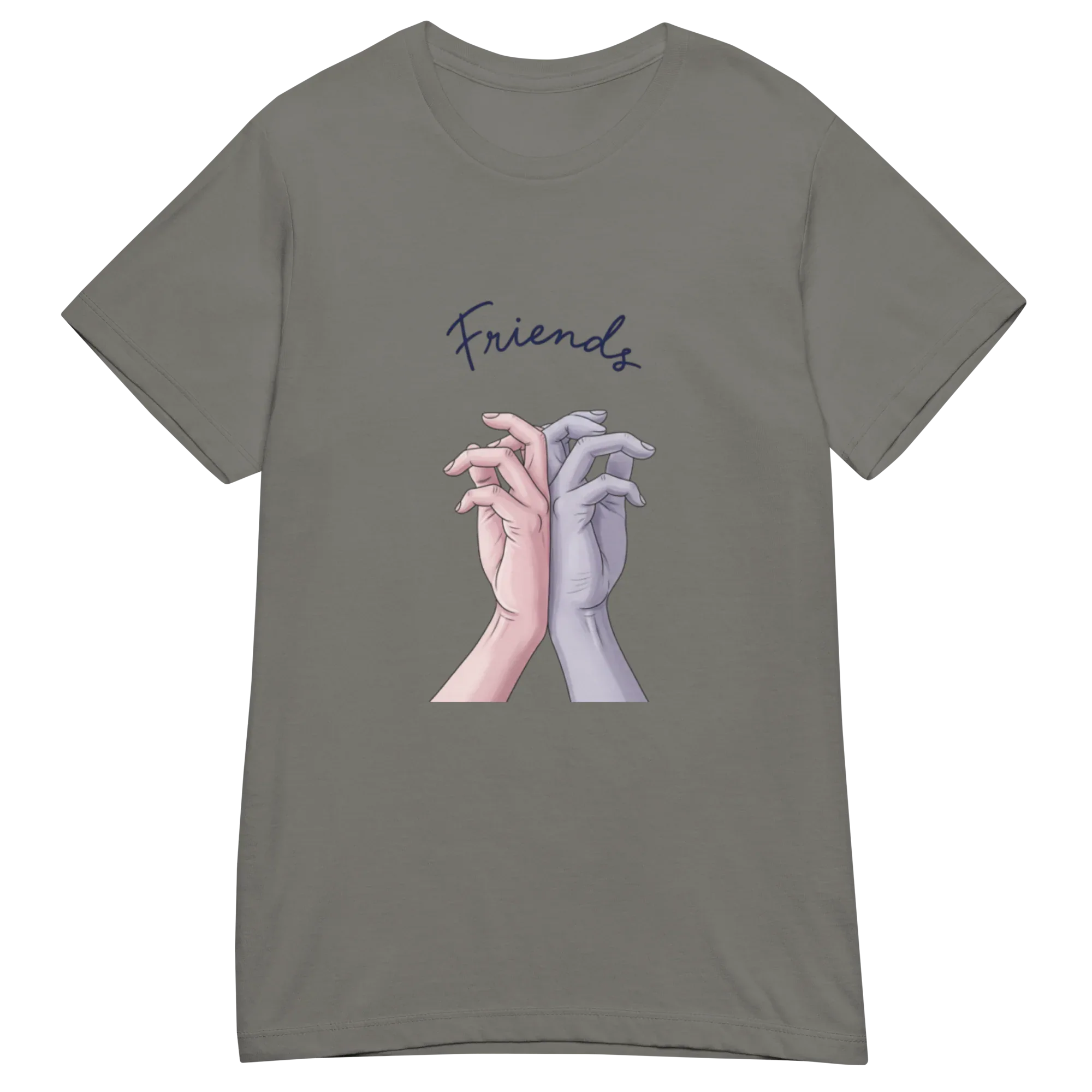 FRIENDS TOGETHER women’s t-shirt - Red / S - Printoo Shop - 2186774_22182