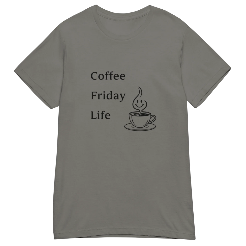 COFFEE FRIDAY LIFE women’s t-shirt - Heliconia / S - Printoo Shop - 1192381_22177