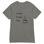 COFFEE FRIDAY LIFE women’s t-shirt - Heliconia / S - Printoo Shop - 1192381_22177